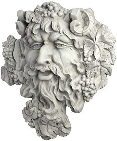 Design Toscano Bacchus Greenman Wall Sculpture Large