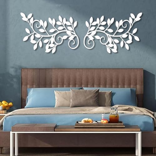 Flyoak Gold Metal Olive Branch Wall Decor - 24x17 Inches