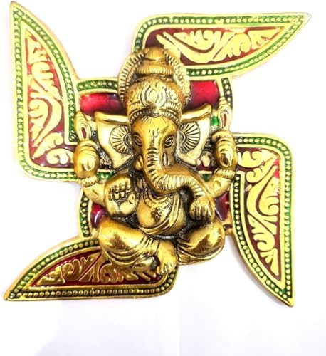 RK Nautical Instrument Decorative Metal Ganesha Wall Hanging