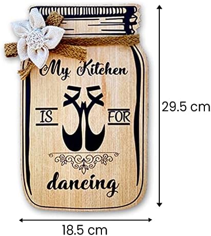 Wooden Jar Wall Hanging for Home Decor