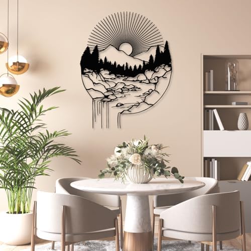 Yemwot Metal Wall Art 24x30 Inches