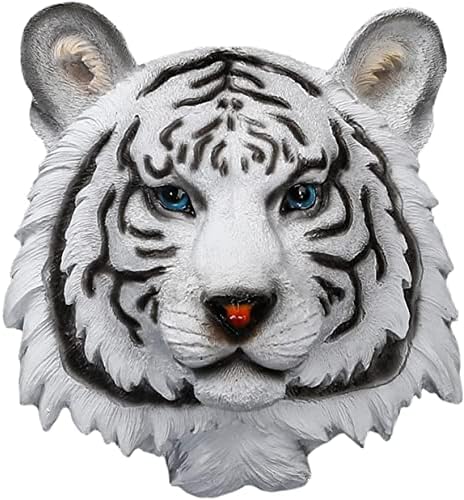 FRECI Tiger Head Wall Sculpture White