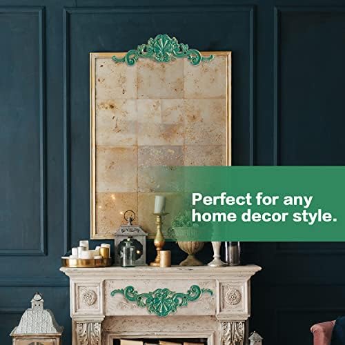 Sungmor 2PC Cast Iron Fleur De Lis Wall Decor
