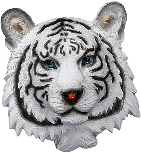 FRECI Tiger Head Wall Sculpture White