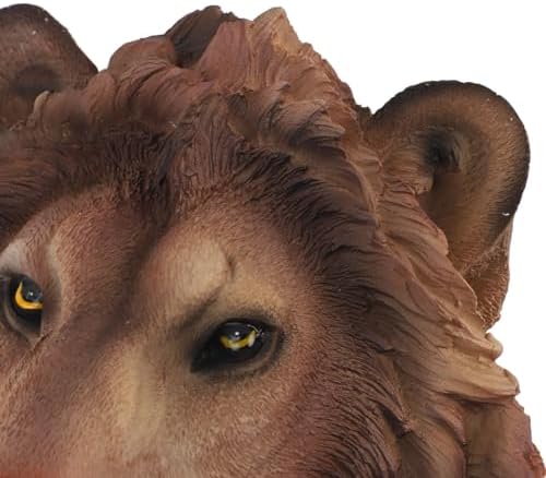 Enforose 3D Resin Lion Wall Decor Sculpture