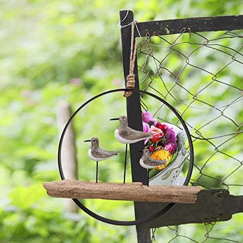 Rustic Wooden Seabird Wall Hanging Decor