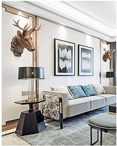REMYS Deer Wall Sculpture Decor Living Room Art