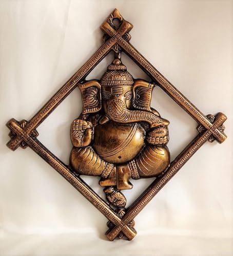Elegant Wall Mounted Ganesh Ji Statue for Home and Temple Decor