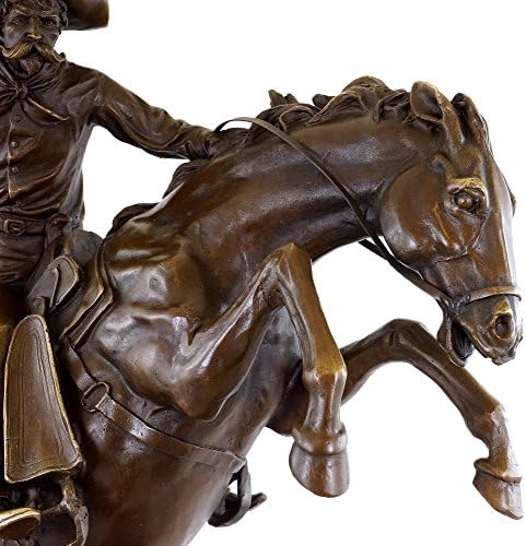 Kunst Ambiente The Bronco Buster Bronze Sculpture