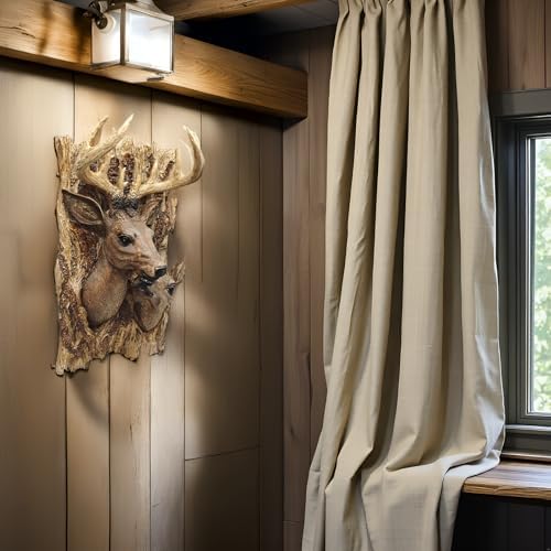 NUOYI PIEIN 138 Faux Deer Head Wall Decor