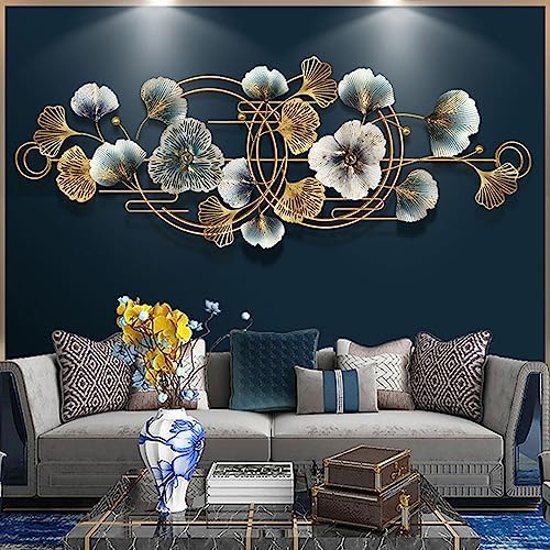 3D Ginkgo Leaf Wall Art Decor 646in x 264in