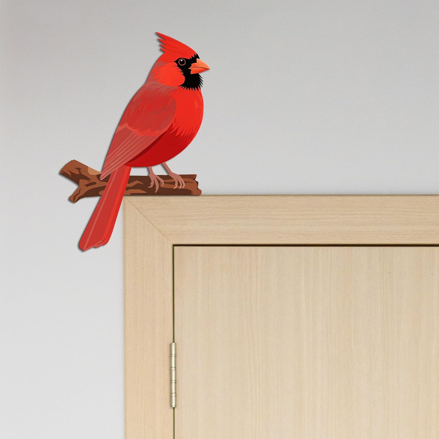 COLOR VALLEY ART Cardinal Door Topper Wall Decor 2Pcs