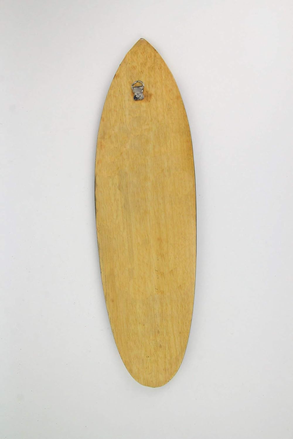 Set of 2 Hand Carved Wood Surfboards Tiki Decor Wall Sculptures
