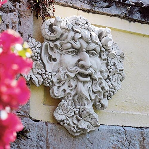 Design Toscano Bacchus Greenman Wall Sculpture Large