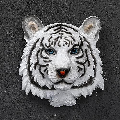 FRECI Tiger Head Wall Sculpture White