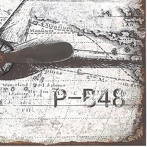 Deco 79 Metal Airplane Wall Decor Propeller Sculpture 46 x 18 inches Silver