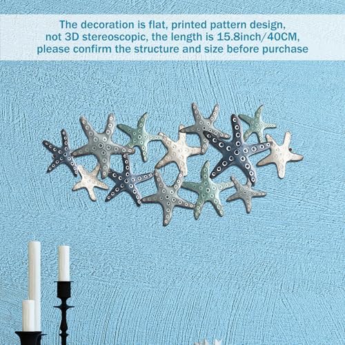 Pinkunn 158 Inch Wall Hanging Starfish Sculpture