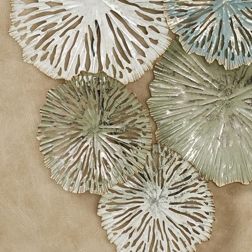 Touch of Class Silas Abstract Wall Art - Sage Green Slate Blue Ivory