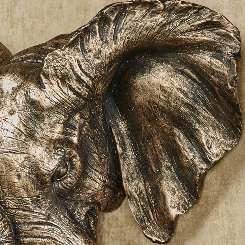 Touch of Class Hakimi Elephant Bust Wall Sculpture