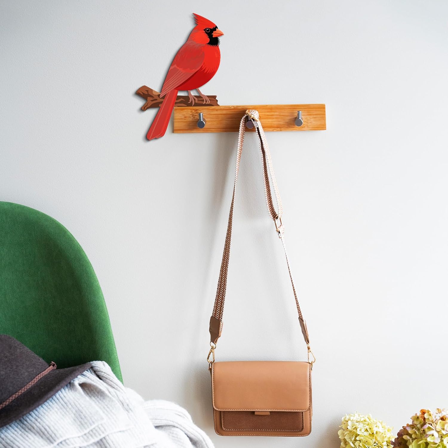 COLOR VALLEY ART Cardinal Door Topper Wall Decor 2Pcs