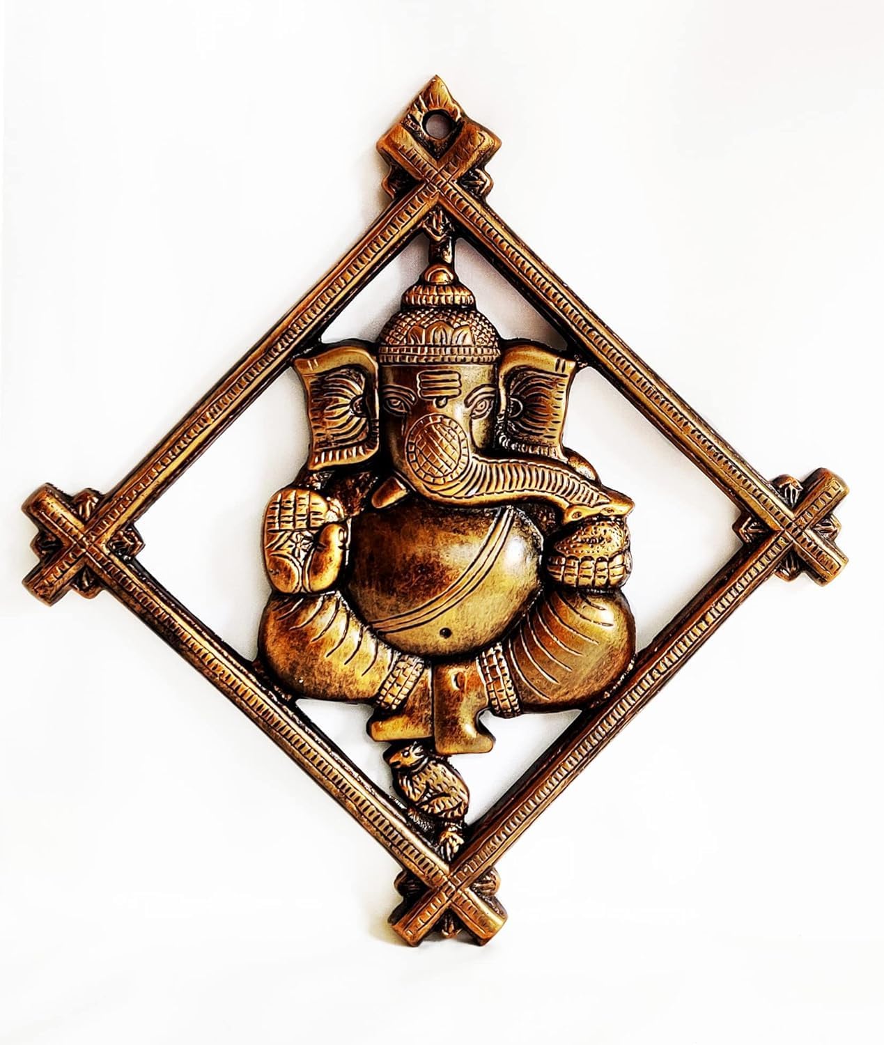 Elegant Wall Mounted Ganesh Ji Statue for Home and Temple Decor