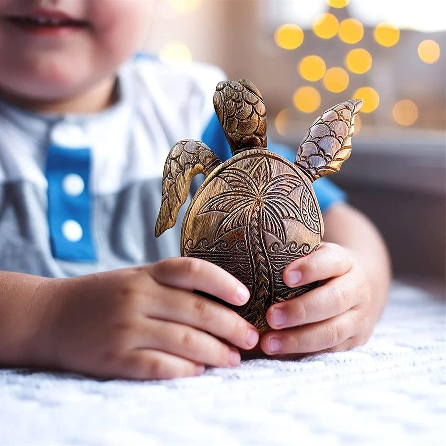 Siluyado Hawaiian Turtle Wall Sculpture - Ocean Resin Decor for Bathroom