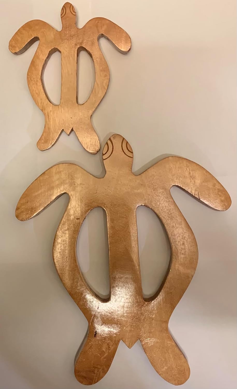 Tiki Products Wooden Turtle Wall Hanging Decor