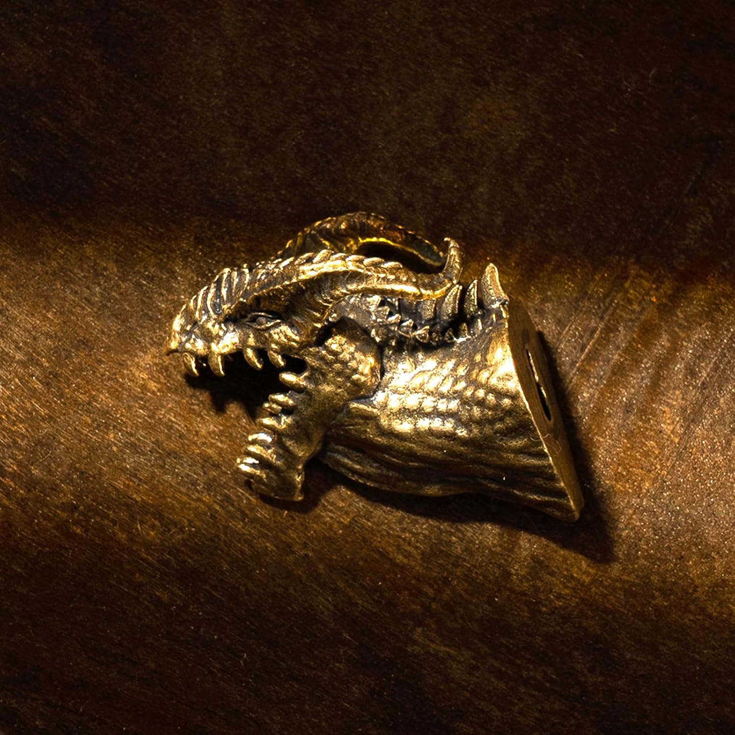 CHOVY Vintage Brass Banjo Dragon Head Wall Decor 1