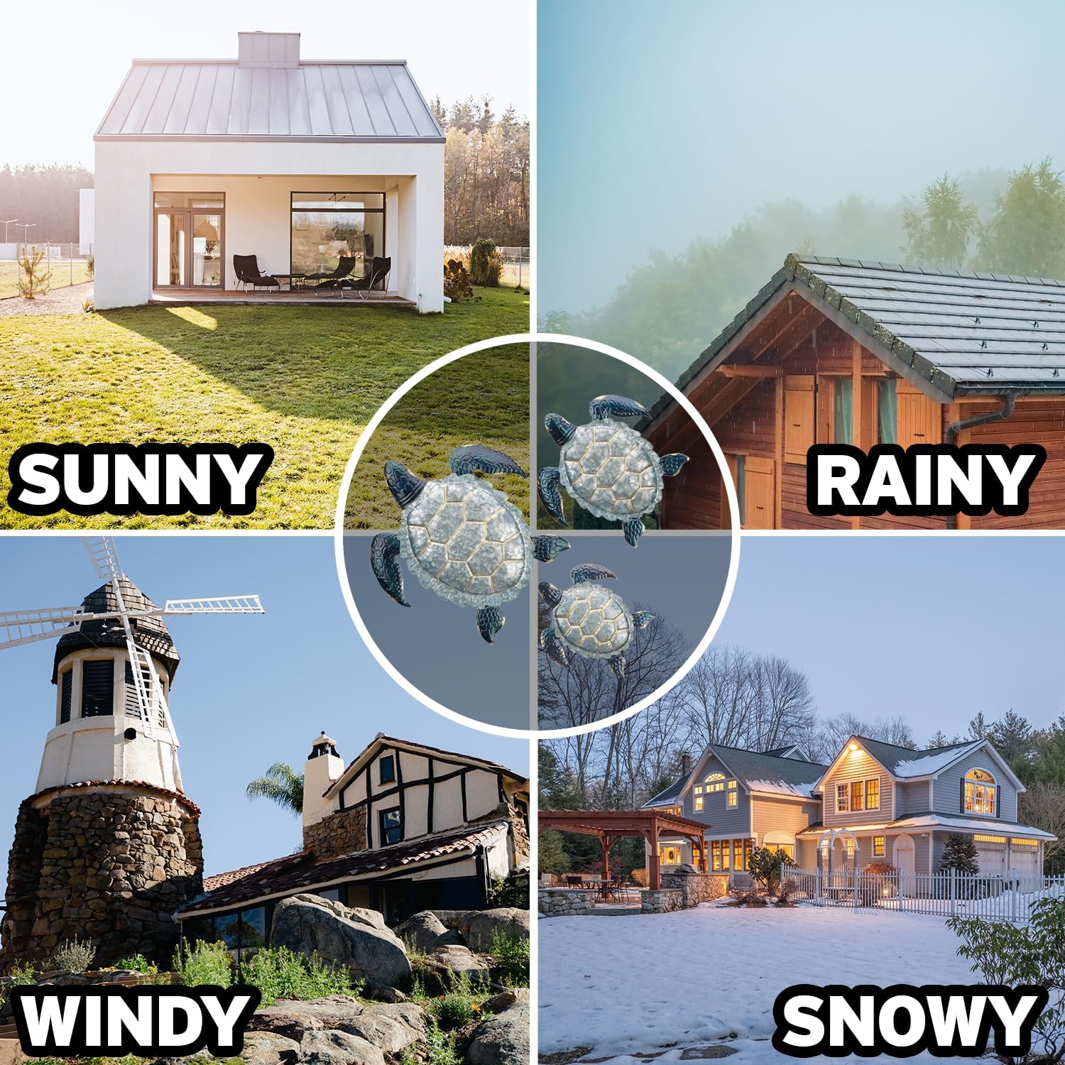 Regal Art Gift Sea Turtle Wall Decor 95 Inch Handcrafted Metal Ocean Art